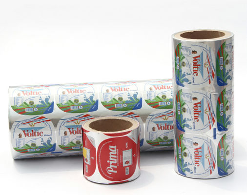 Pokrywka pojemnika z folii aluminiowej Easy Peel do kapsułek z mlekiem kawowym
