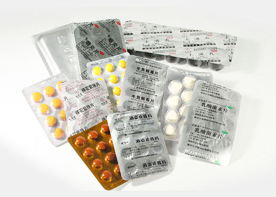 Eksport z Chin OP ALU HSL Aluminiowa folia blistrowa do pakowania farmaceutycznego Zgrzewanie z PVC i PVDC
