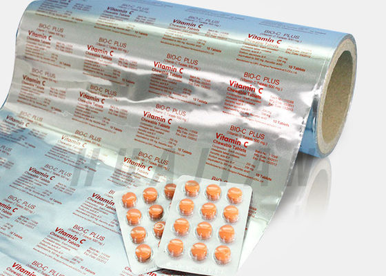 Farmaceutyczna folia aluminiowa Kapsułki do pakowania farmaceutycznego Aluminiowa folia blistrowa