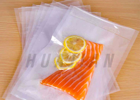 Plastikowe torby spożywcze 0,16 mm Uszczelnione próżniowo torby na żywność do wędlin z szynki