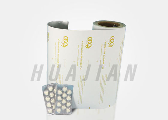Blister papierowy z laminowanej folii aluminiowej 76 mm