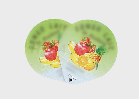 Pokrywka pojemnika z folii aluminiowej Easy Peel do kapsułek z mlekiem kawowym